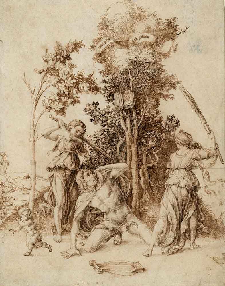 albrecht dürer the death of orpheus