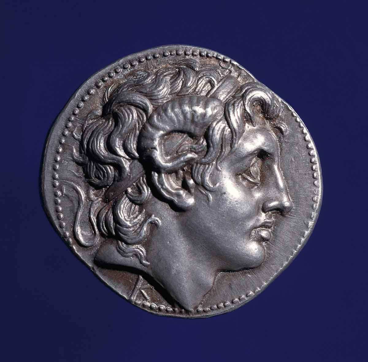 alexander the great coin portrait