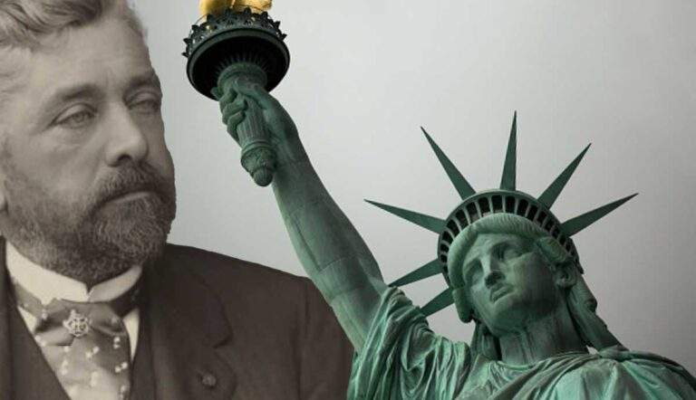 alexandre gustave eiffel involved in statue of liberty