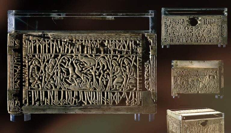 anglo saxon treasure franks casket