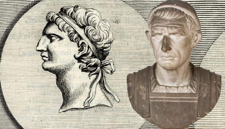 antiochus iii great bust print statue