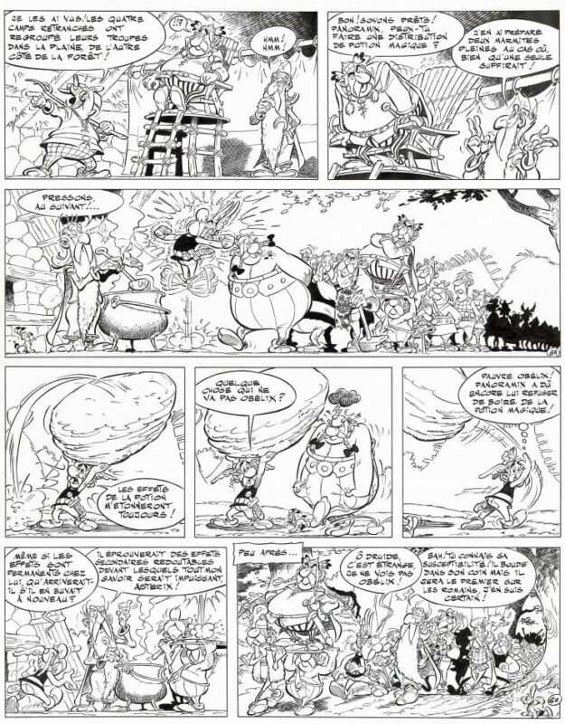 asterix comic strip