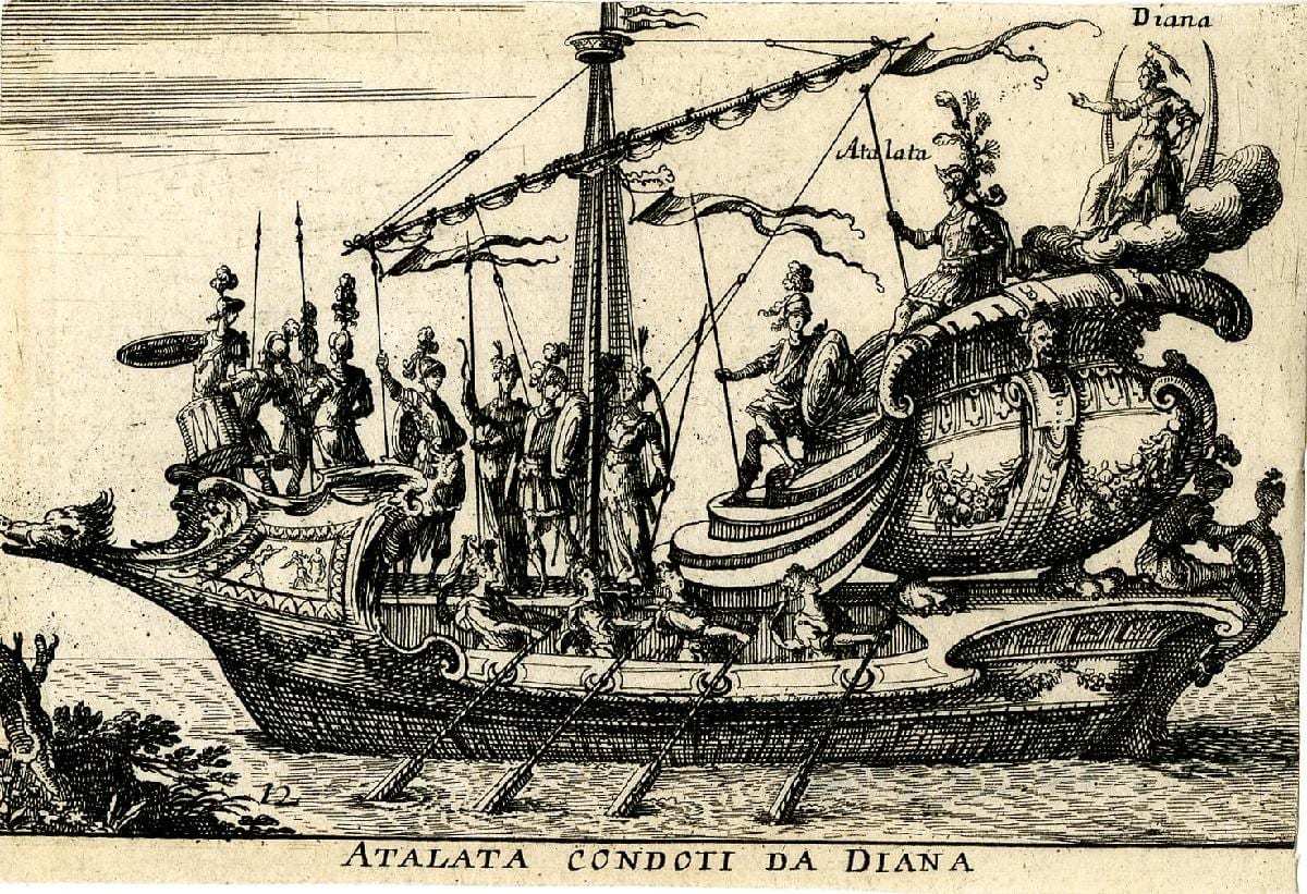atalanta led by diana argo ship