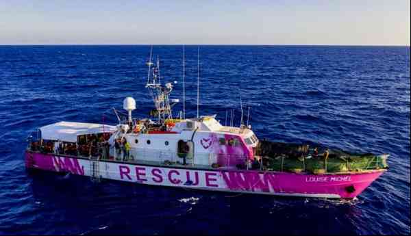 Banksy's Migrant Rescue