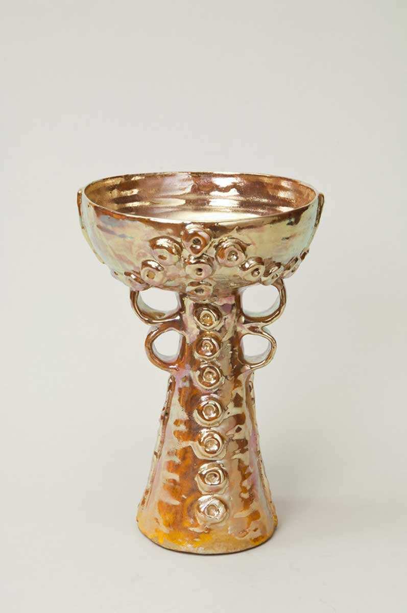 beatrice wood gold chalice