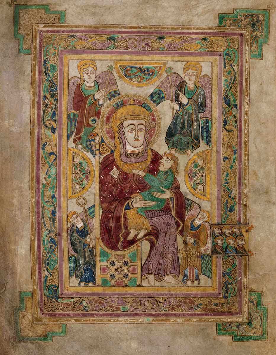 book of kells insular art manuscript illumination