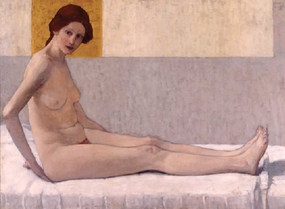 broncia koller seated nude 1907