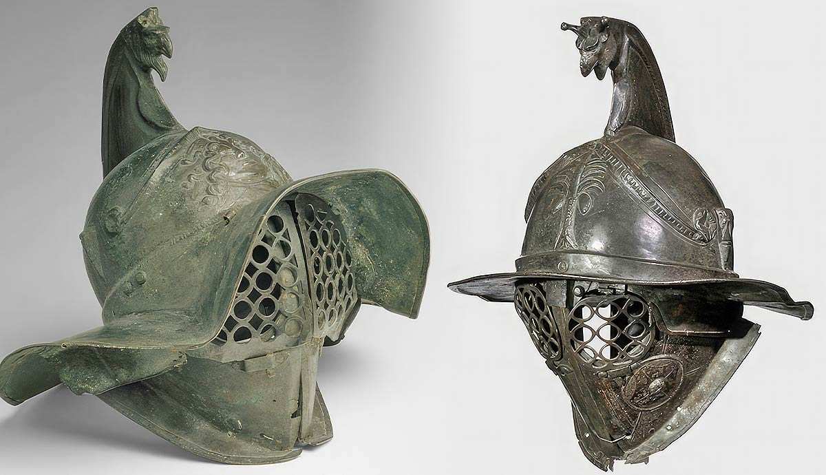 bronze thracian helmet