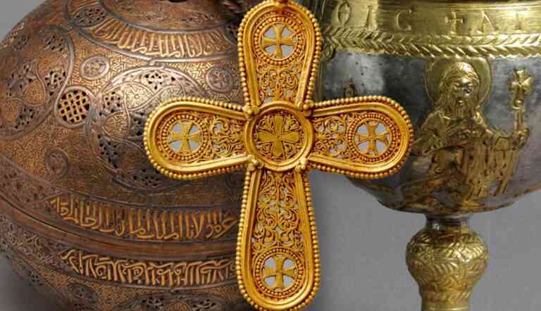 byzantine cross incense burner chalice