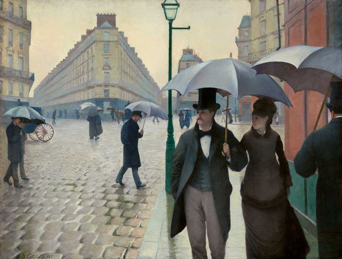 caillebotte paris painting 1877