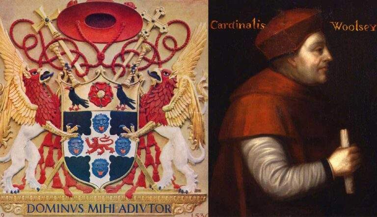 cardinal wolsey coat arms tudor