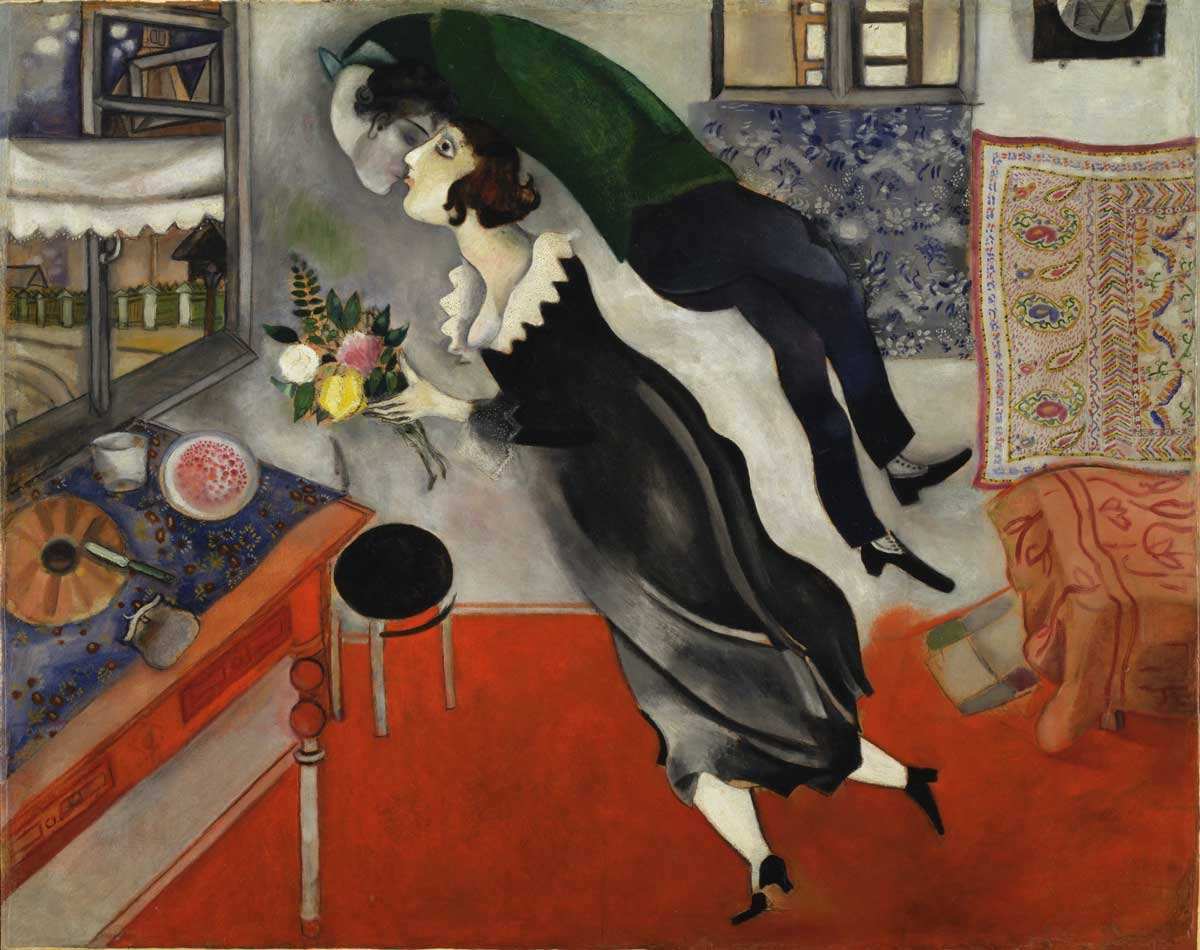 chagall birthday painting