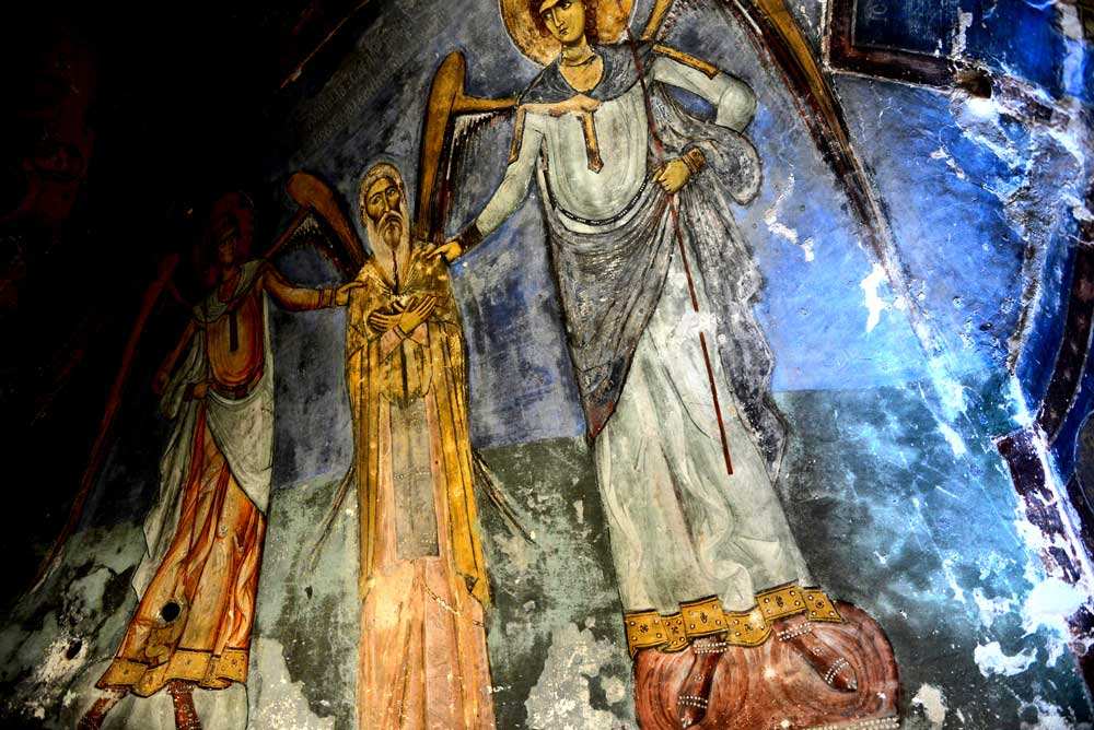 church saint neophytos the recluse fresco