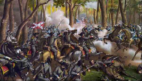 civil war wilderness battle