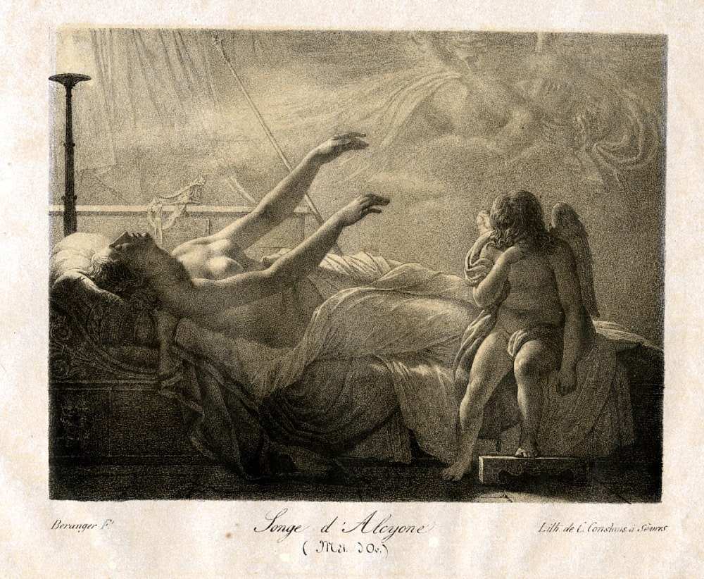 constans alcyone dreaming painting