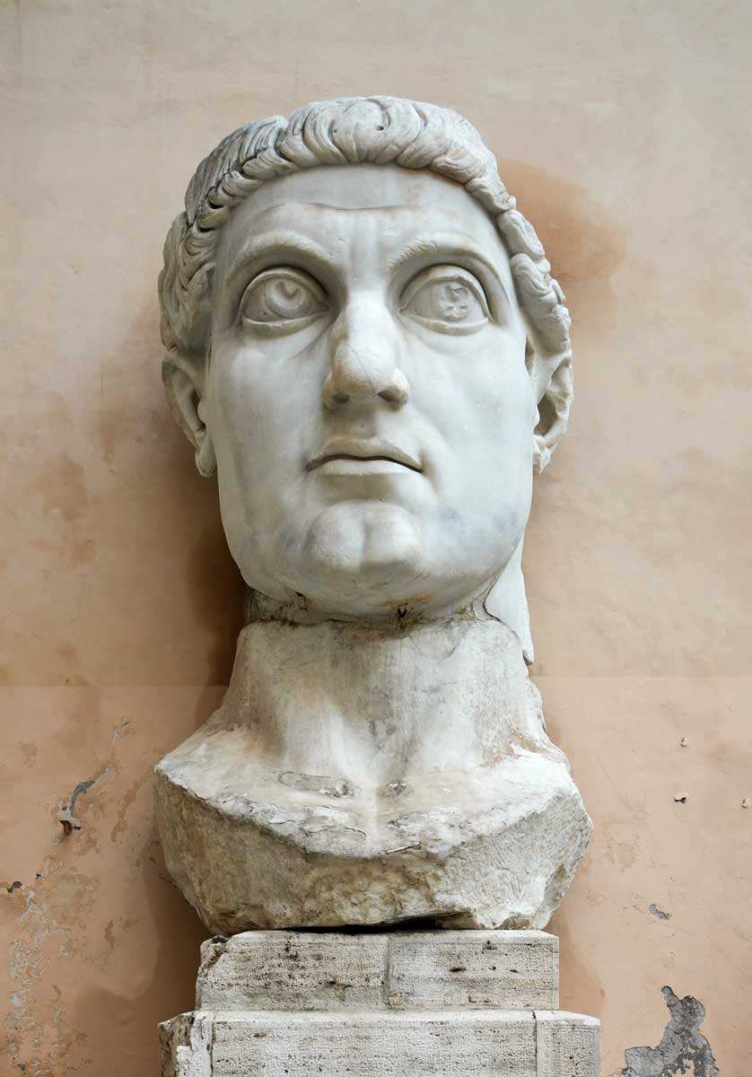 constantine the great head