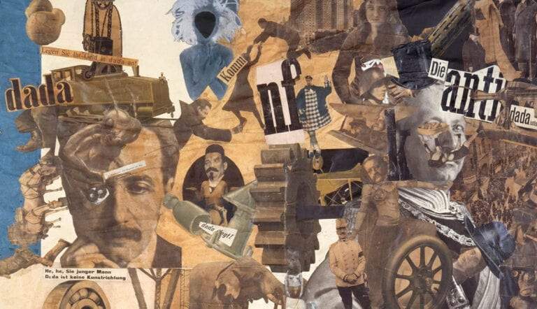 hannah hoch cut with the kitchen knife