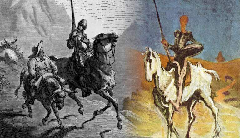 Don Quixote Picassο gustave dore honore daumier