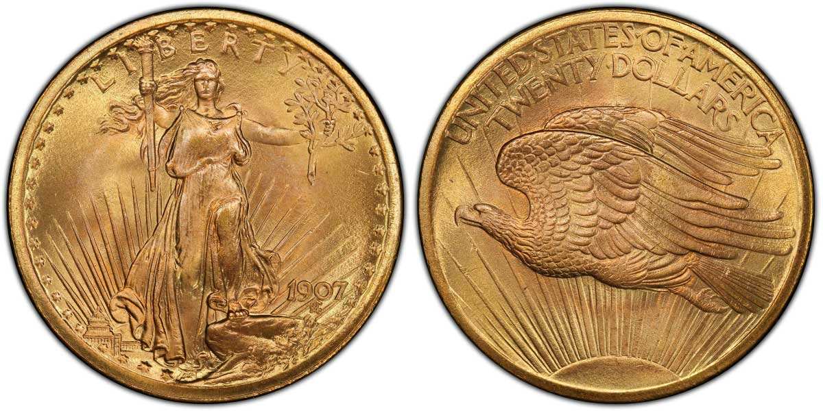 double eagle saint gaudens coin