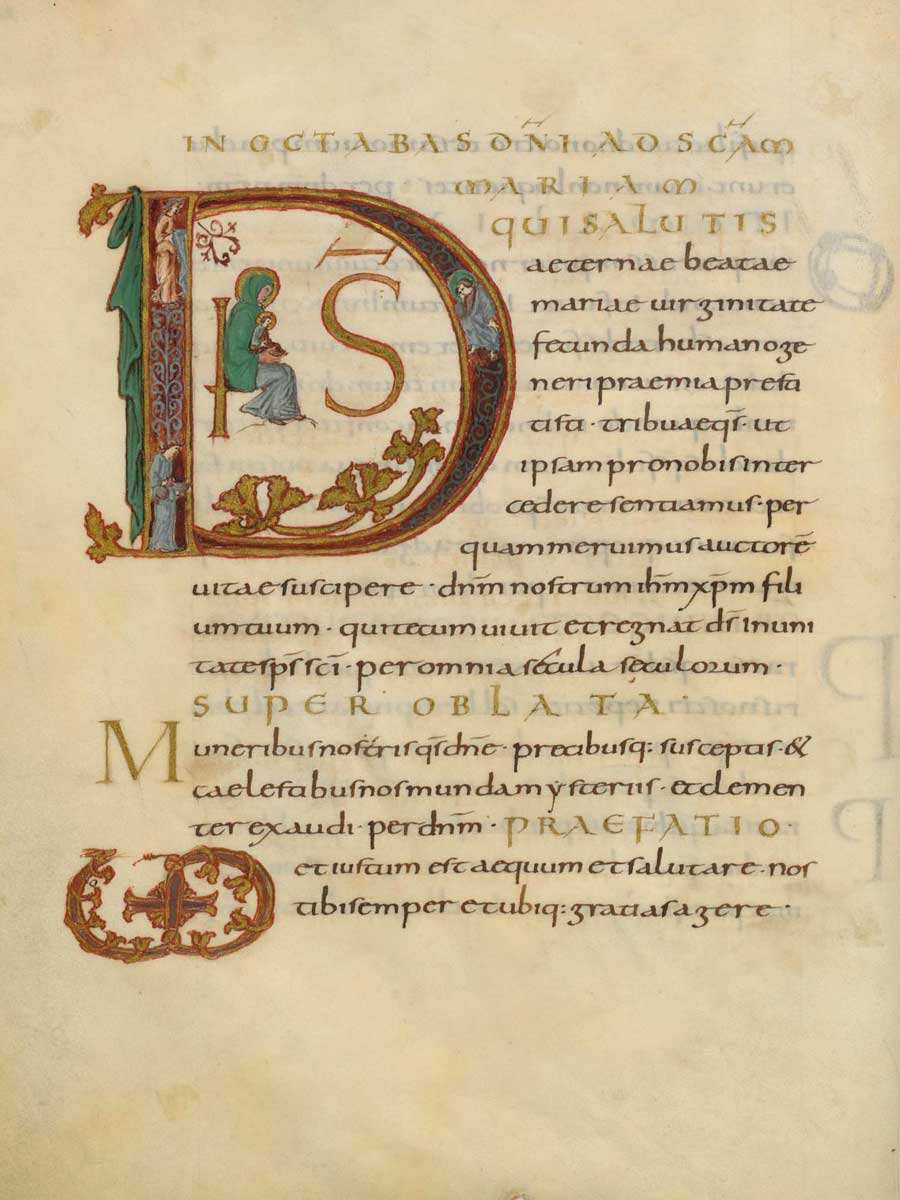 drogo sacramentary carolingian manuscript illumination