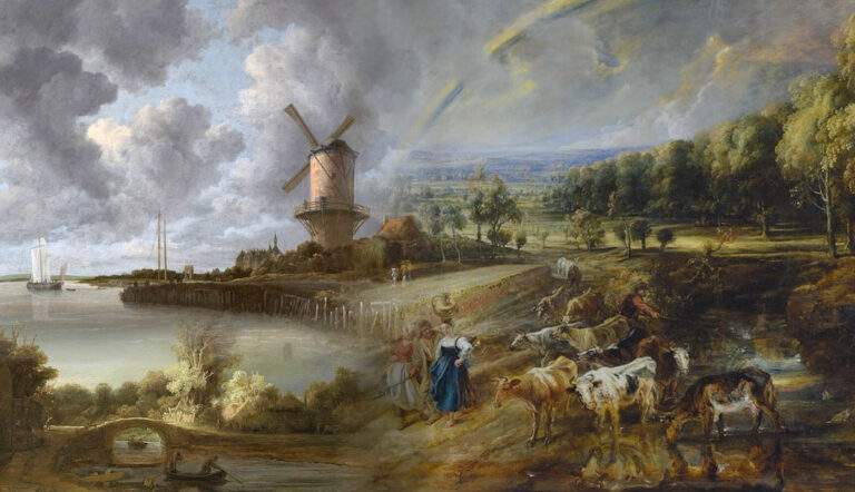 Dutch landscape paintings painters 17th century