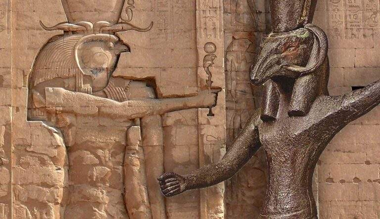 egyptian gods seth and horus