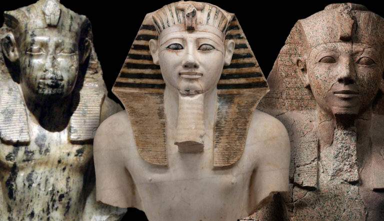 Egyptian Pharaohs, Thutmose III, Hatshepsut, and Senusret