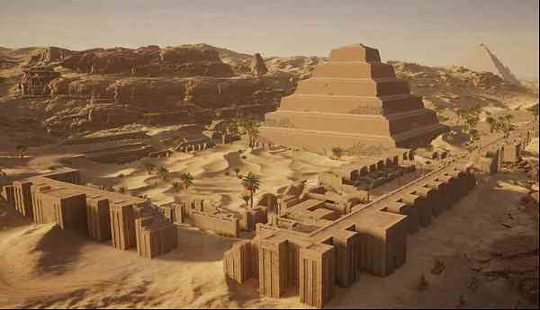 egyptian step pyramid djoser