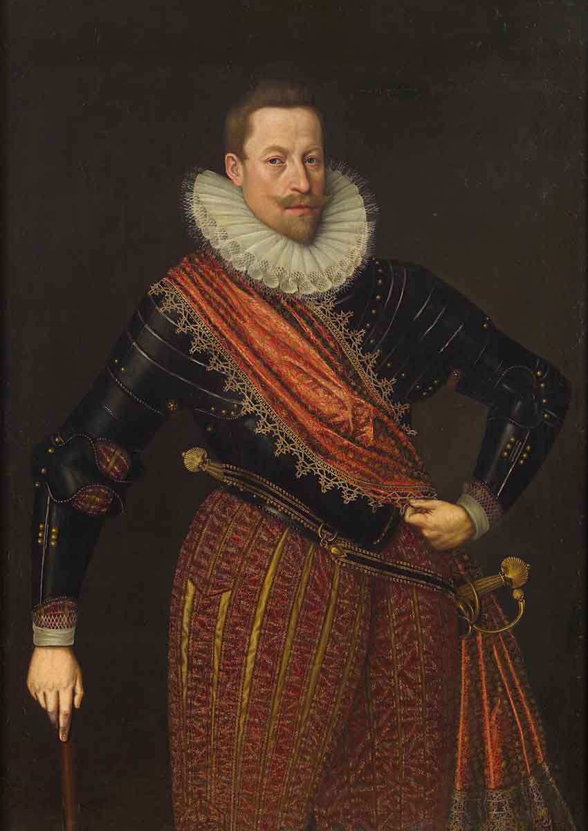emperor matthias as archduke with baton