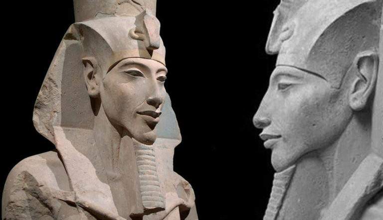 Statue of King Akhenaten
