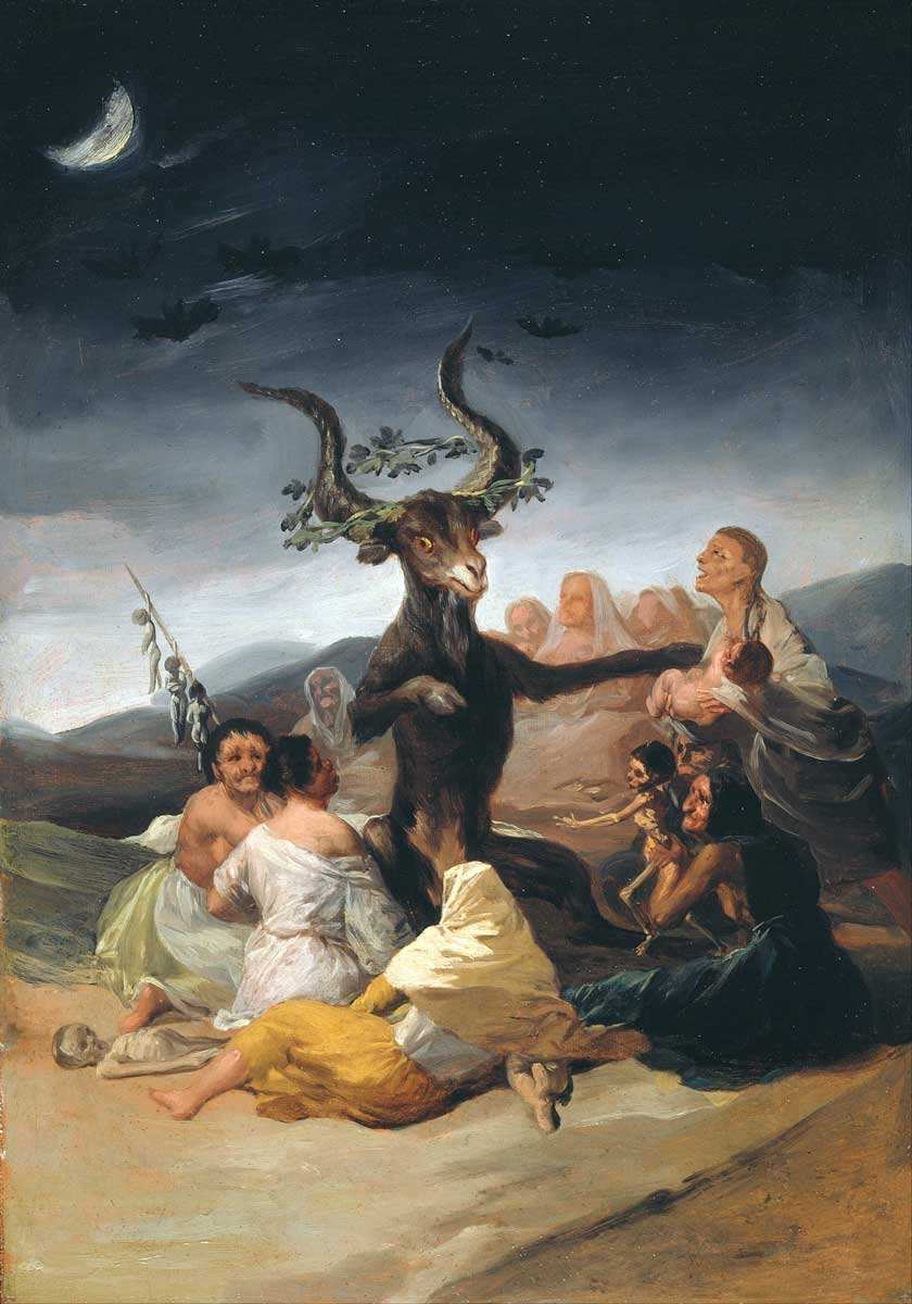 francisco goya sabbath painting 1797