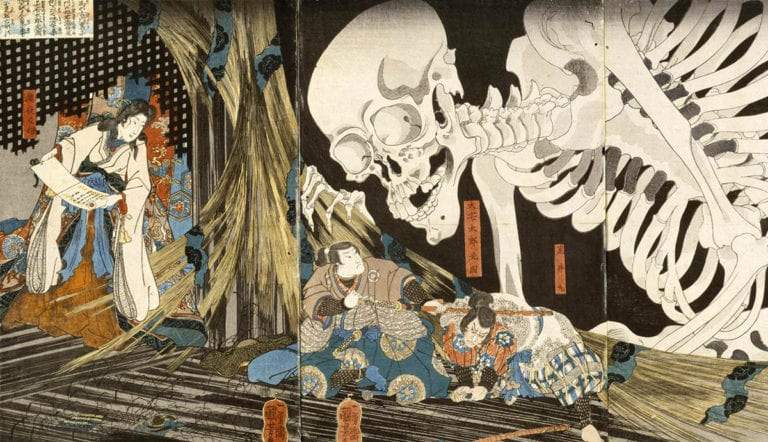 ukiyo-e japanese ghost story