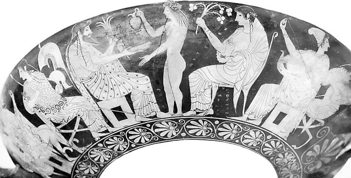 gods olympus greek cup hera