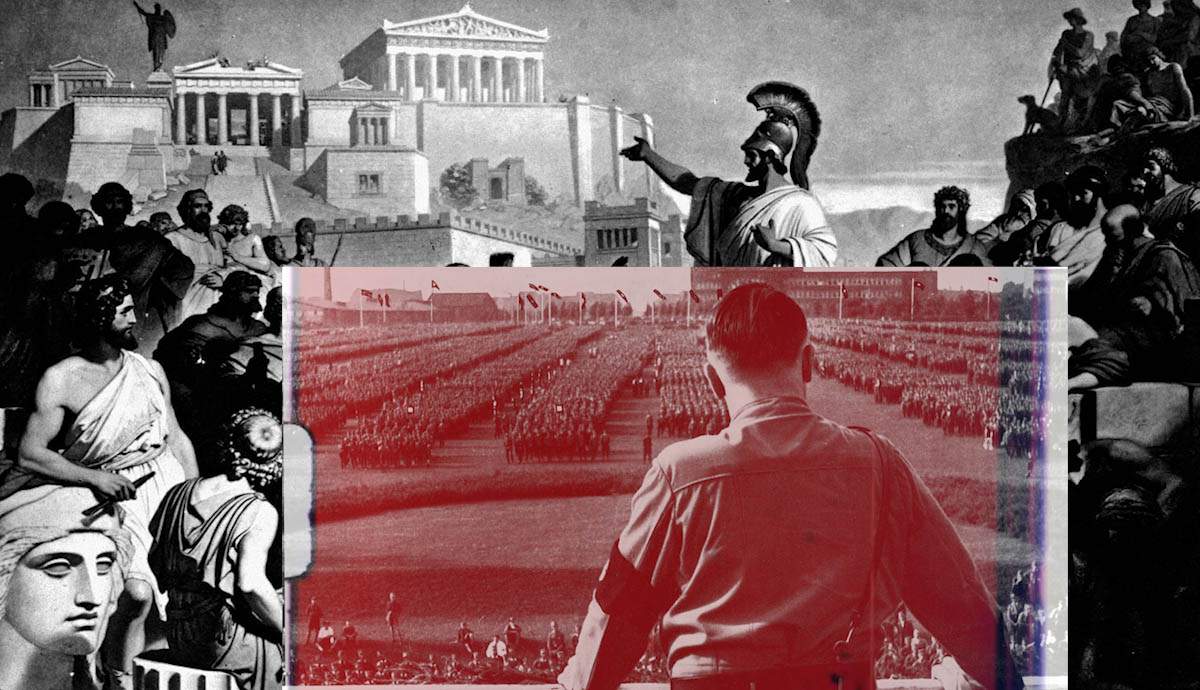 government democracy through history ancient greece hitler