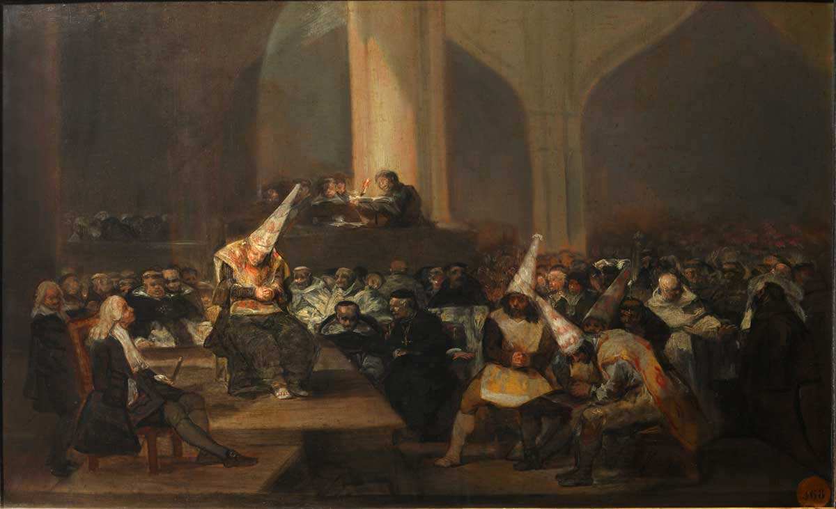 goya inquisition painting 1812