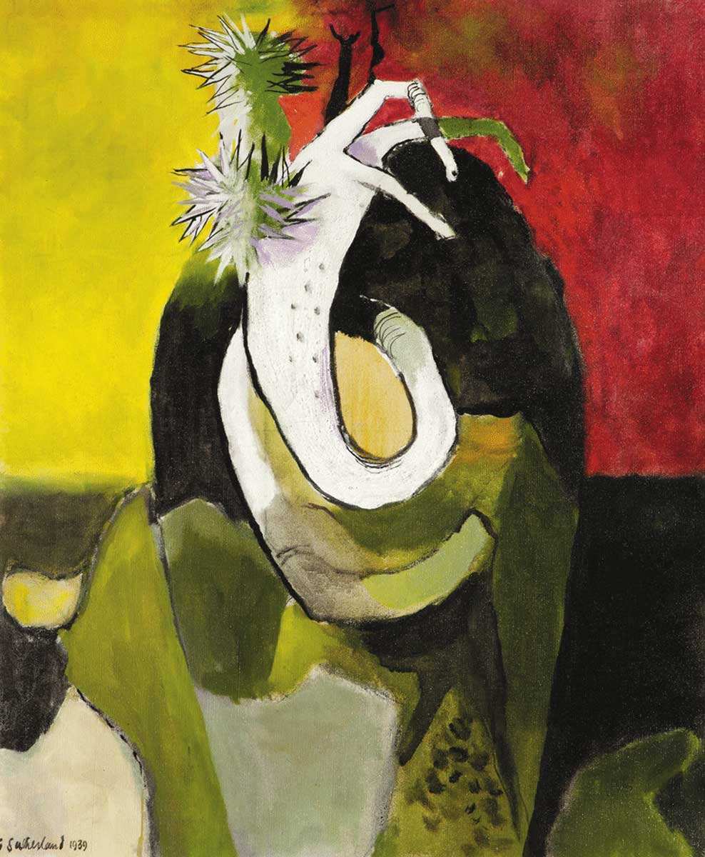 graham-sutherland-gorse-on-a-sea-wall