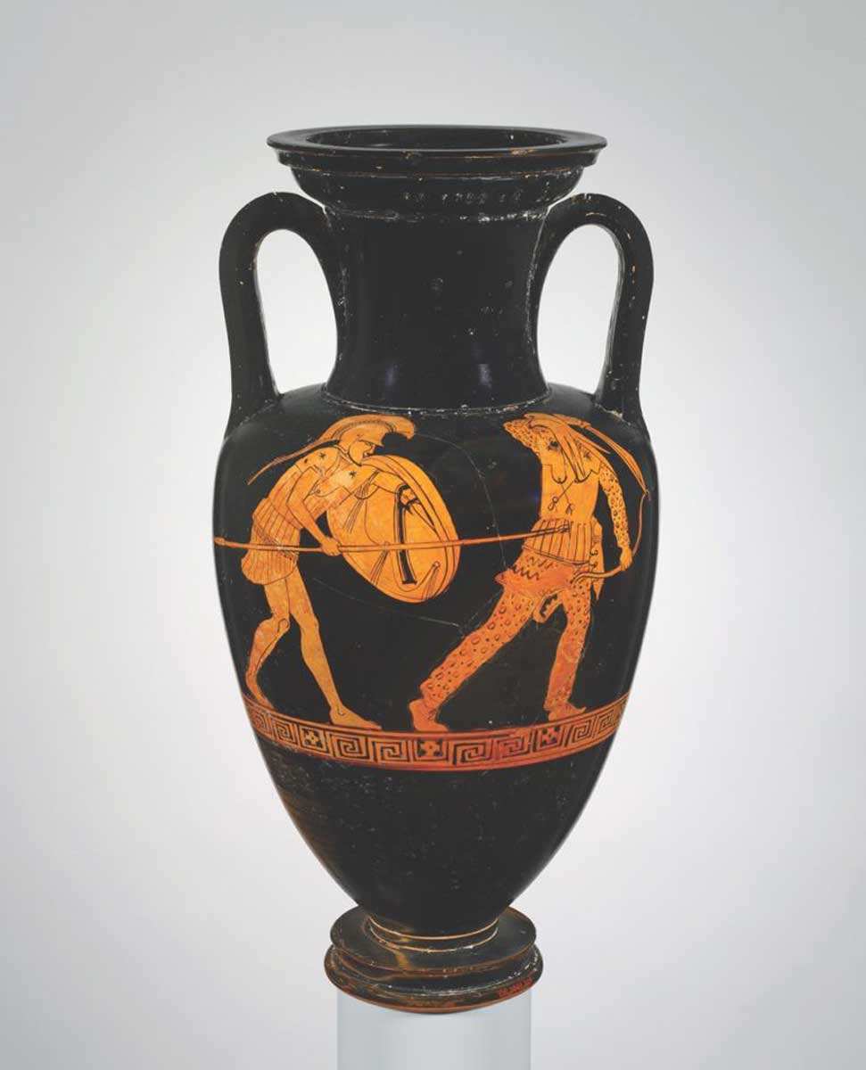 greco persian wars amphora