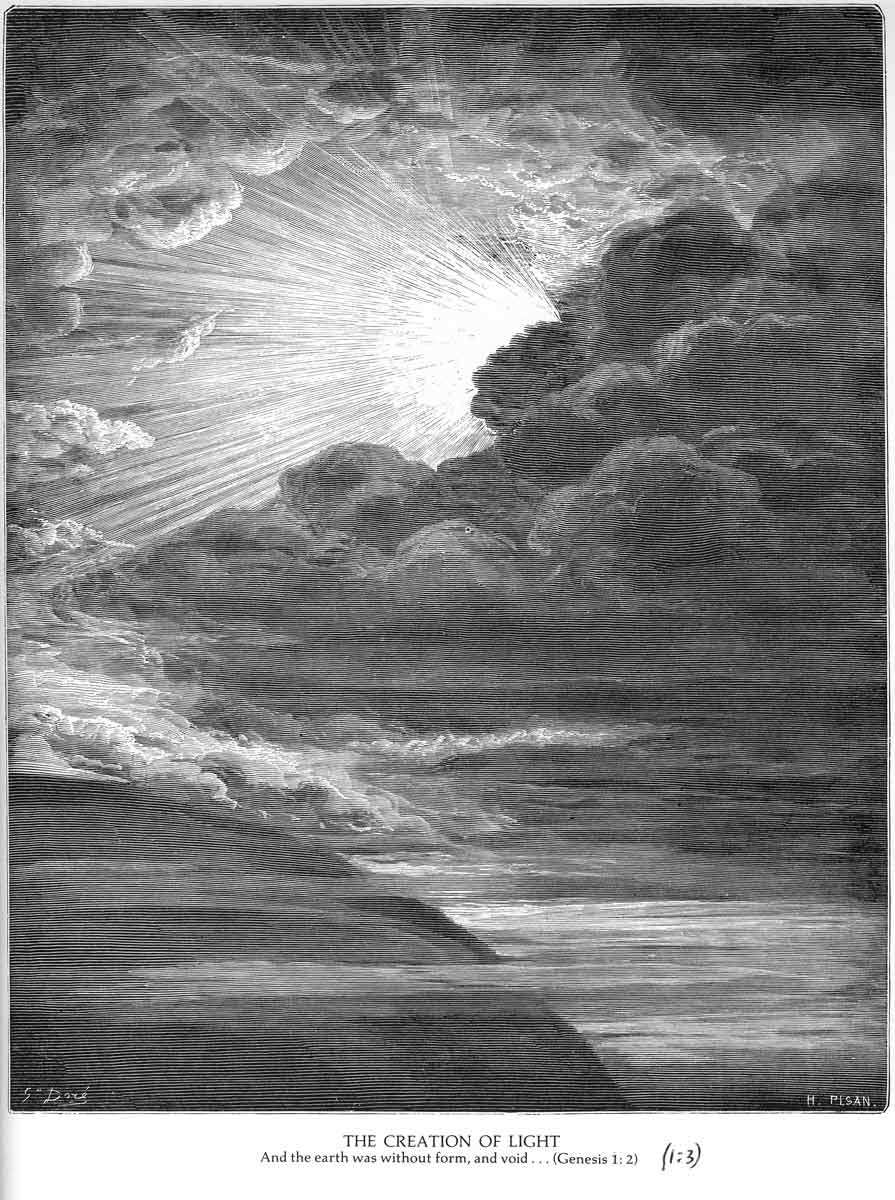 gustave dore the creation of light