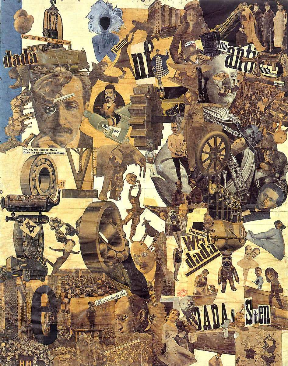 hannah hoch cut with the dada kitchen knife 1919