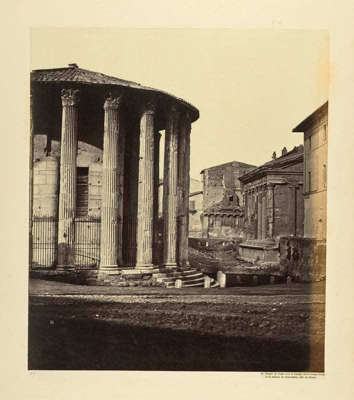 photograph temple hercules victor forum boarium