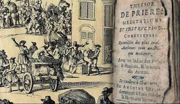 huguenots fleeing rouchelle french bible