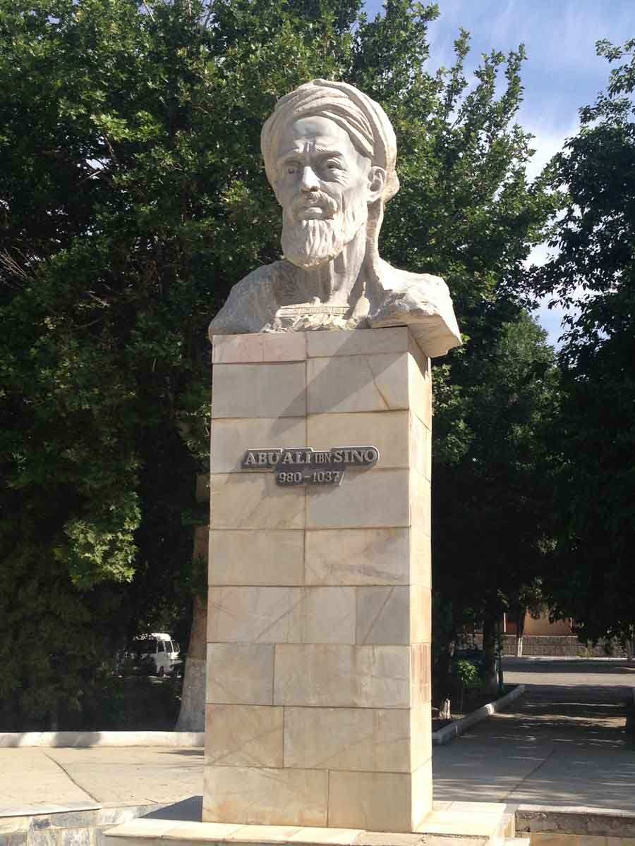 ibn sina bukhara statue