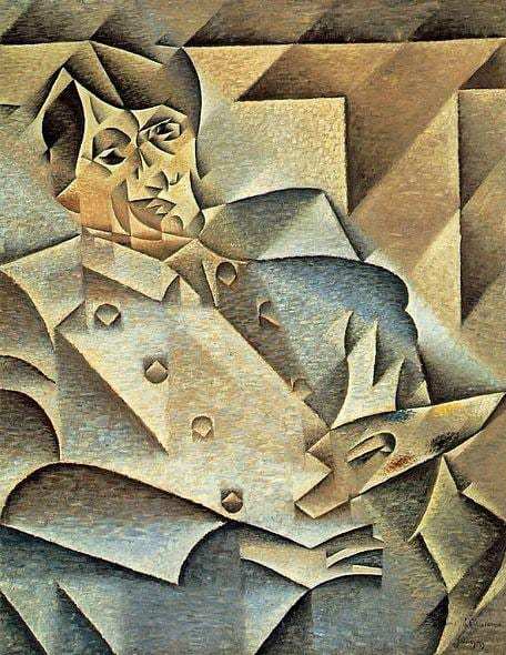 Portrait of Picasso, Julien Gris, 1912