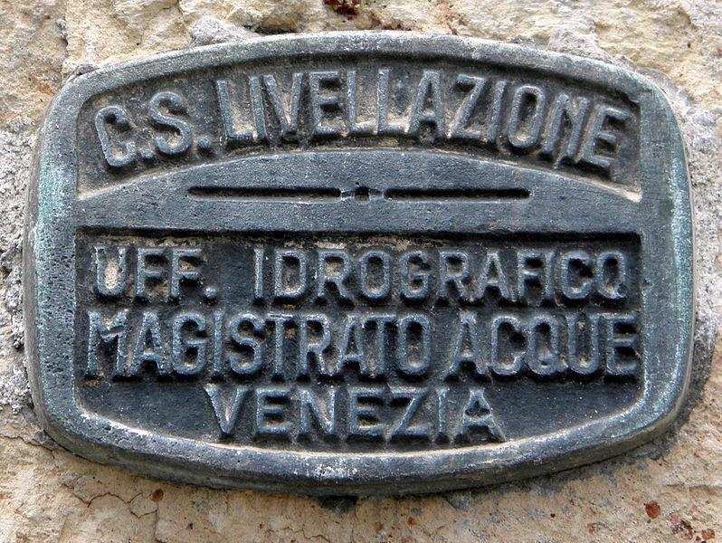 Official Identification for the Magistrato delle Acque