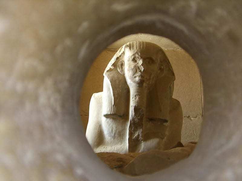 King Djoser’s Ka Statue, Step Pyramid Complex, Saqarra
