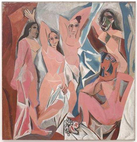 Les Demoiselles d’Avignon, Pablo Picasso, 1907
