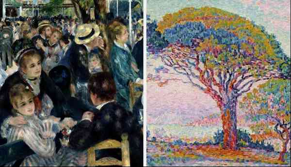 impressionism vs neo impressionism paintings