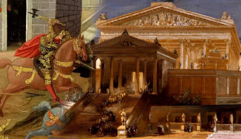 marradi expulsion tarquin jupiter capitolinus rome temple