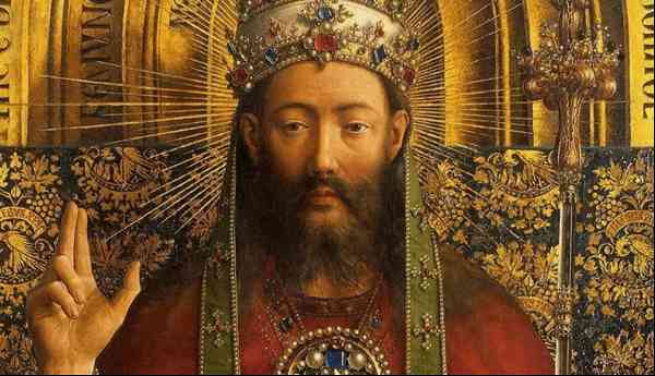 god enthroned jan van eyck ghent altarpiece