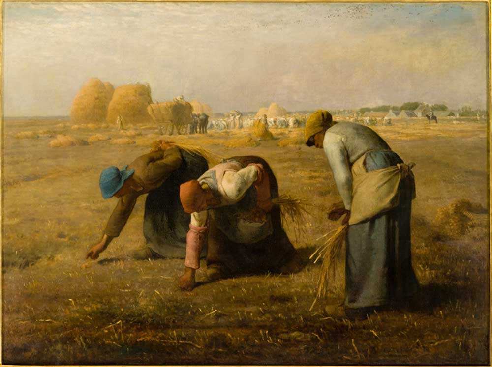 jean francois millet the gleaners labor marx